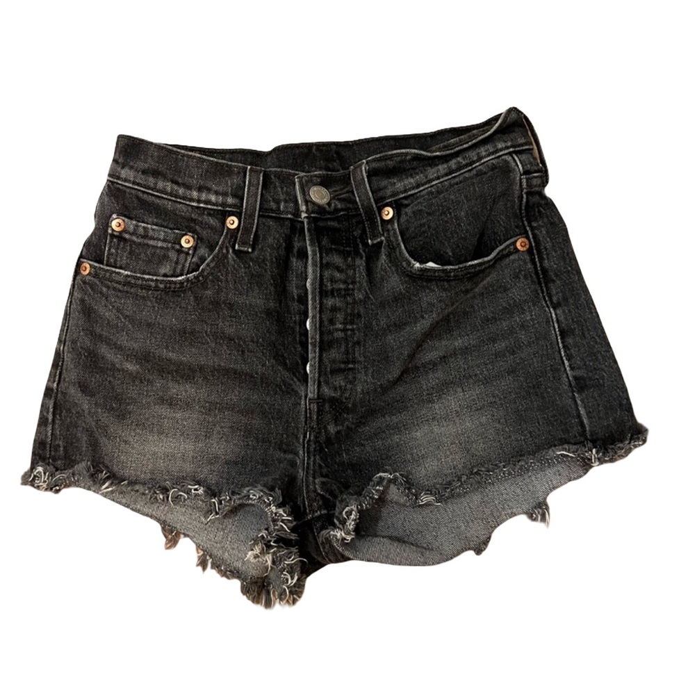 Levi’s Black Denim Women's Shorts